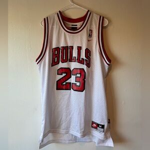 Nike Michael Jordan #23 Chicago Bulls Basketball Jersey  Stitched Logo Medium +2